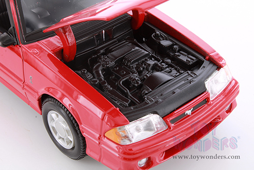 Maisto - Special Edition | Ford Mustang SVT Cobra (1993, 1/24 scale diecast model car, Red) 32906R