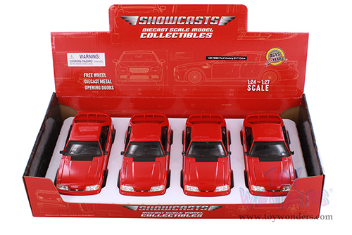 Showcasts® Collectibles - Ford Mustang SVT Cobra (1993, 1/24 scale diecast model car, Red) 37906 MAP: $19.99