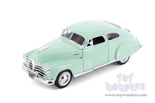 Showcasts® Collectibles - Chevrolet® Fleetline Aerosedan (1948, 1/25 scale diecast model car, Asstd.) 37921 MAP: $19.99