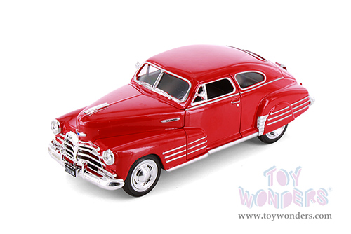 Showcasts® Collectibles - Chevrolet® Fleetline Aerosedan (1948, 1/25 scale diecast model car, Asstd.) 37921 MAP: $19.99