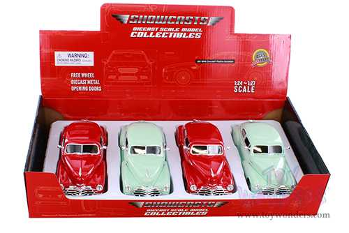 Showcasts® Collectibles - Chevrolet® Fleetline Aerosedan (1948, 1/25 scale diecast model car, Asstd.) 37921 MAP: $19.99