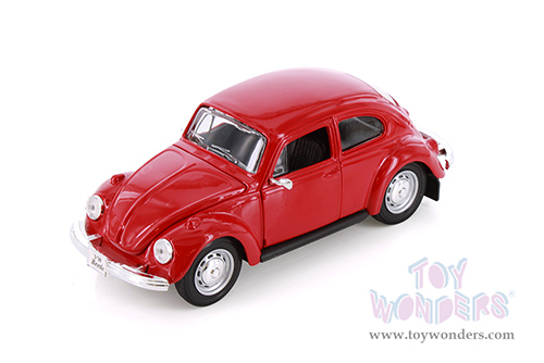 Showcasts® Collectibles - Volkswagen Beetle Hardtop (1/24 scale diecast model car, Red) 37926 MAP: $19.99