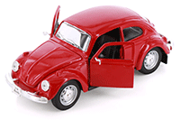 Showcasts® Collectibles - Volkswagen Beetle Hardtop (1/24 scale diecast model car, Red) 37926 MAP: $19.99