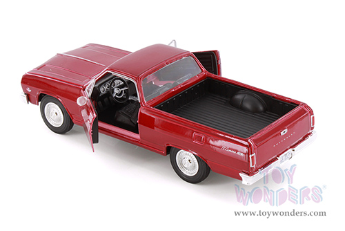 Showcasts® Collectibles - Chevrolet® El Camino™ Hard Top (1965, 1/24 scale diecast model car, Red) 37977 MAP: $19.99