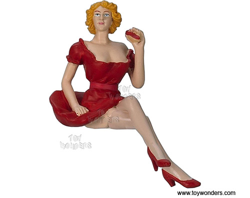Motorhead Miniatures Figurine - Single Doll Paulette (1:18, Red) 379