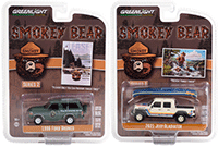 Show product details for Greenlight - Smokey Bear Series 2 (1/64 scale diecast model car, Asstd.) 38040/48