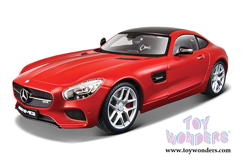Maisto Exclusive - Mercedes-Benz AMG GT Hardtop (1/18 scale diecast model car, Red) 38131R