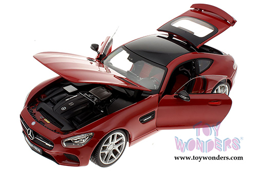 Maisto Exclusive - Mercedes-Benz AMG GT Hardtop (1/18 scale diecast model car, Red) 38131R