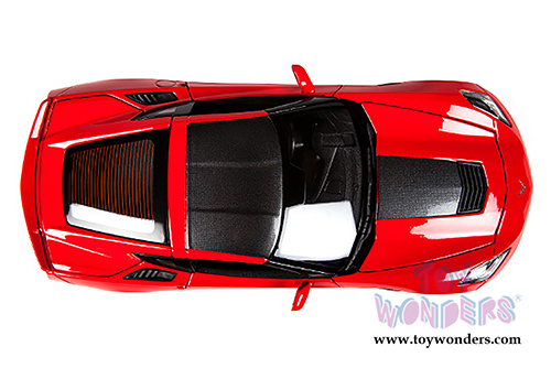 Maisto Exclusive - Corvette Stingray Z51 Hardtop (2014, 1/18 scale diecast model car, Red) 38132R