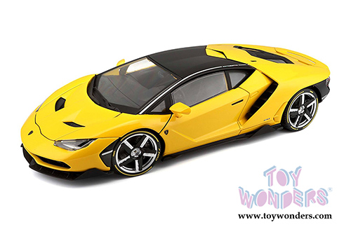 Maisto Exclusive - Lamborghini Centenario Hardtop (1/18 scale diecast model car, Yellow) 38136YL