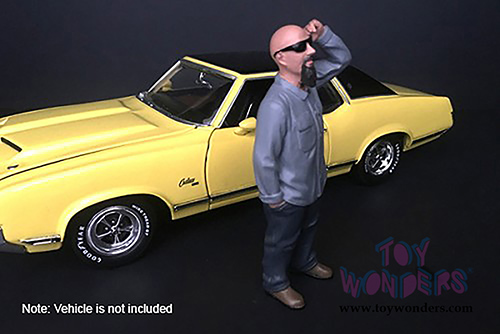 American Diorama Figurine - Hanging Out 2 Frank Figure (1/18  scale, Blue) 38181