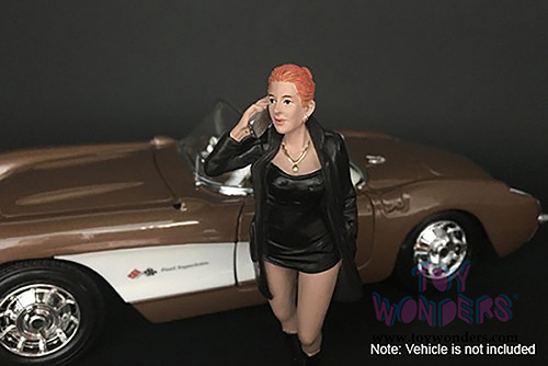 American Diorama Figurine - Ladies Night Gianna Figure (1/18 scale, Black) 38190