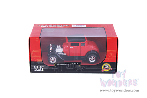 Showcasts® Collectibles -  Ford Model A Hardtop (1929, 1/24 scale diecast model car, Red) 38201R MAP: $22.99
