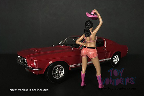 American Diorama Figurine - The Western Style II (1/24 scale, Orange/Pink) 38302