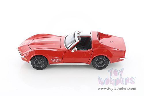 Showcasts®  Collectibles - Chevrolet® Corvette® T-Top (1970, 1/24 scale diecast model car, Red) 38202R MAP: $22.99