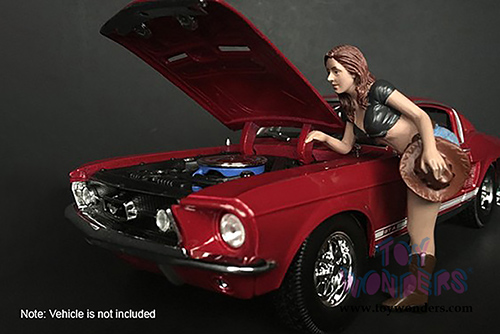 American Diorama Figurine - The Western Style V (1/24 scale, Blue/Black) 38305