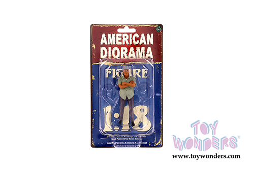 American Diorama Figurine - Weekend Car Show Figure II (1/18  scale, Gray) 38210