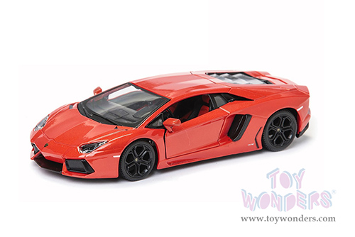 Showcasts® Collectibles - Lamborghini Aventador LP700-4 Coupé (1/24 scale diecast model car, Orange)  38210OR MAP: $22.99