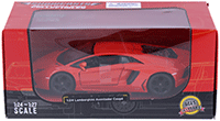 Showcasts® Collectibles - Lamborghini Aventador LP700-4 Coupé (1/24 scale diecast model car, Orange)  38210OR MAP: $22.99