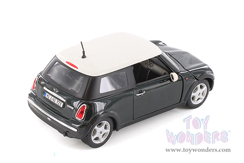 Showcasts® Collectibles - Mini Cooper (1/24 scale diecast model car, Dark Green) 38219GN MAP: $22.99