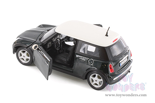 Showcasts® Collectibles - Mini Cooper (1/24 scale diecast model car, Dark Green) 38219GN MAP: $22.99