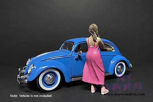 American Diorama Figurine - Partygoers Figure II (1/18  scale, Pink) 38222