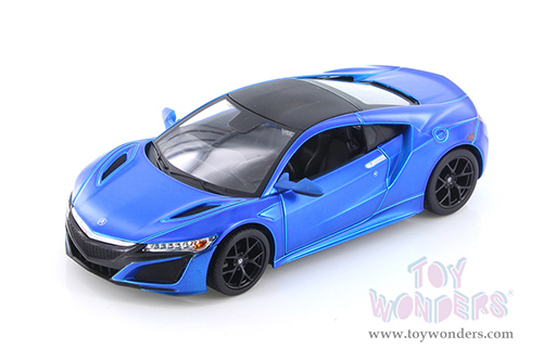 Showcasts® Collectibles - Acura NSX Hardtop (2018, 1/24 scale diecast model car, Blue) 38234BU MAP: $22.99
