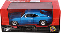 Showcasts® Collectibles - Dodge Charger R/T Hardtop (1969, 1/25 scale diecast model car, Blue) 38256BU MAP: $22.99