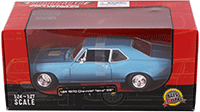 Showcasts® Collectibles - Chevrolet® Nova™ SS™ Hardtop (1970, 1/24 scale diecast model car, Blue) 38262BU MAP: $22.99