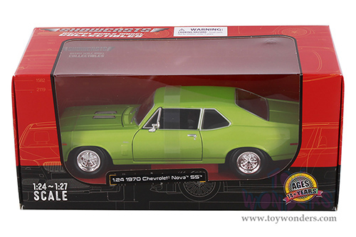 Showcasts® Collectibles - Chevrolet® Nova™ SS™ Hardtop (1970, 1/24 scale diecast model car, Green) 38262GN MAP: $22.99