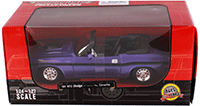 Showcasts® Collectibles - Dodge Challenger R/T Convertible (1970, 1/24 scale diecast model car, Purple) 38264PR MAP: $22.99