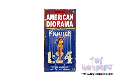 American Diorama Figurine - Bikini Girl Jan (1/24 scale, Yellow) 38265