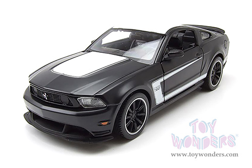 Showcasts® Collectibles - Ford Mustang Boss 302 Hardtop (2012, 1/24 scale diecast model car, Black) 38269BK MAP: $22.99