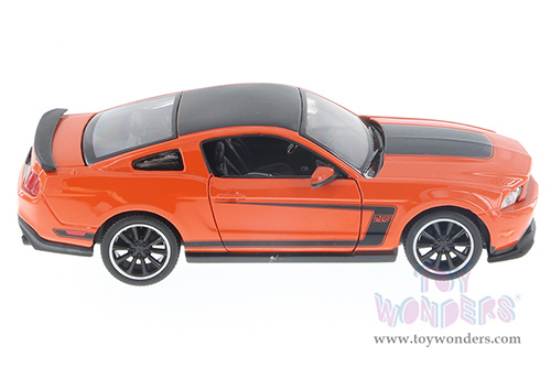 Showcasts® Collectibles - Ford Mustang Boss 302 Hardtop (2012, 1/24 scale diecast model car, Orange) 38269OR MAP: $22.99