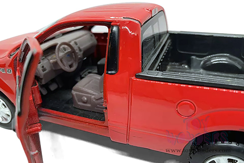 Showcasts® Collectibles - Ford F-150 STX Pickup Truck (2010, 1/27 scale diecast model car, Red) 38270R MAP: $22.99