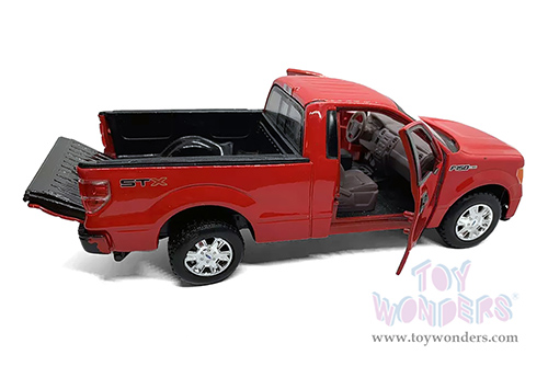 Showcasts® Collectibles - Ford F-150 STX Pickup Truck (2010, 1/27 scale diecast model car, Red) 38270R MAP: $22.99