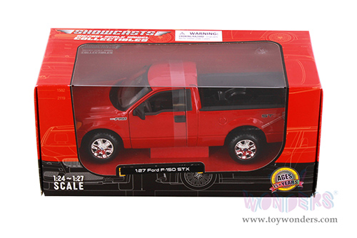 Showcasts® Collectibles - Ford F-150 STX Pickup Truck (2010, 1/27 scale diecast model car, Red) 38270R MAP: $22.99