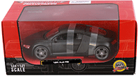 Showcasts® Collectibles - Audi R8 Hard Top (1/24 scale diecast model car, Matte Black) 38281BK MAP: $22.99