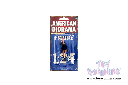 American Diorama Figurine - Ladies Night Gianna Figure (1/24 scale, Black) 38290
