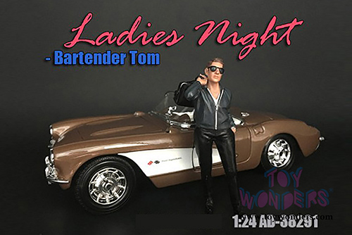 American Diorama Figurine - Ladies Night Tom Figure (1/24 scale, Black/Dark Gray) 38291