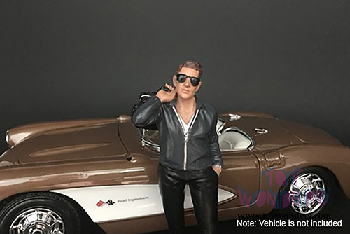 American Diorama Figurine - Ladies Night Tom Figure (1/24 scale, Black/Dark Gray) 38291