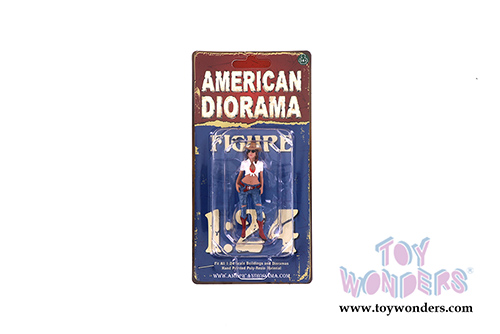 American Diorama Figurine - The Western Style I (1/24 scale, Blue/White) 38301