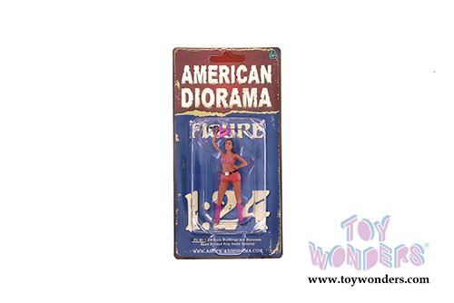 American Diorama Figurine - The Western Style II (1/24 scale, Orange/Pink) 38302