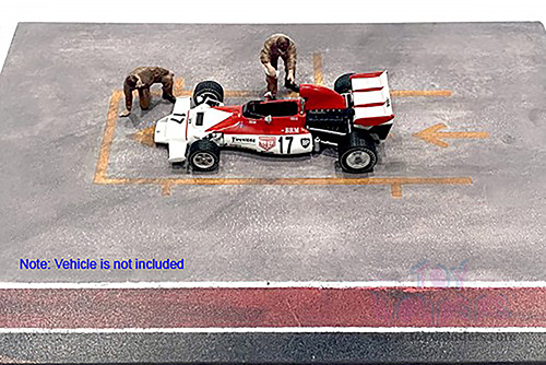 American Diorama Figurine - Race Day Metal Figures Set 5 (1/43 scale, Asstd.) 38363