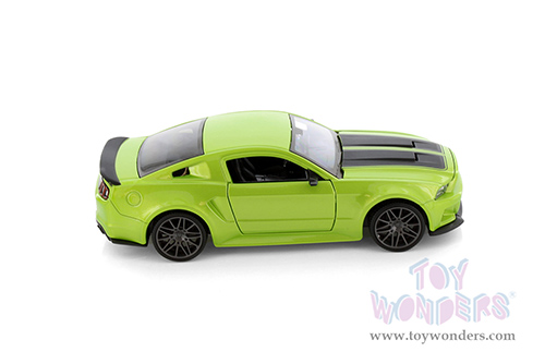 Showcasts® Collectibles - Ford Mustang Street Racer Hardtop (2014, 1/24 scale diecast model car, Green) 38506GN MAP: $22.99