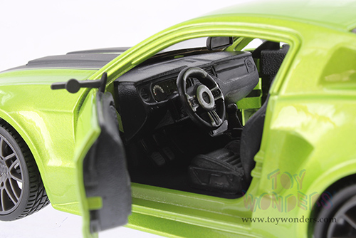 Showcasts® Collectibles - Ford Mustang Street Racer Hardtop (2014, 1/24 scale diecast model car, Green) 38506GN MAP: $22.99