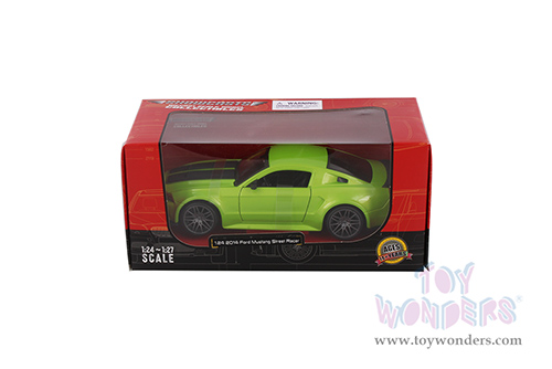 Showcasts® Collectibles - Ford Mustang Street Racer Hardtop (2014, 1/24 scale diecast model car, Green) 38506GN MAP: $22.99