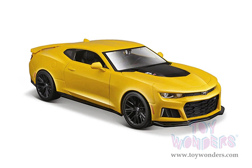 Showcasts® Collectibles - Chevrolet® Camaro® ZL1 Hardtop (2017, 1/24 scale die cast model car, Yellow) 38512YL MAP: $22.99