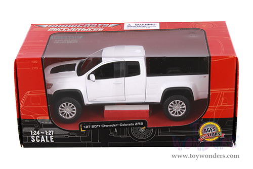 Showcasts® Collectibles - Chevrolet® Colorado ZR2 Pickup Truck (2017, 1/27 scale diecast model car, White) 38517WT MAP: $22.99