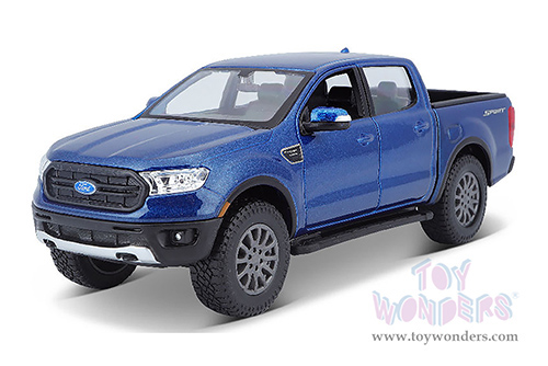 Showcasts® Collectibles - Ford Ranger Pickup Truck (2019, 1/27 scale diecast model car, Blue) 38521BU MAP: $22.99